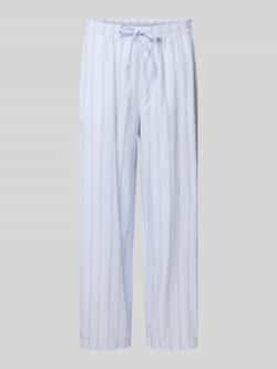 REVIEW Stoffen broek met elastische band en steekzakken