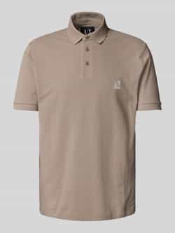 Armani Exchange Essentiële en verfijnde polo met korte mouwen Gray Heren