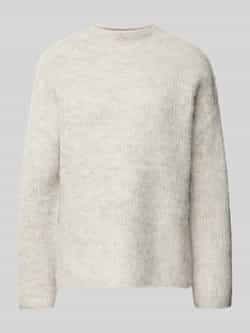 Pieces Comfort fit gebreide pullover met wol model 'MALA'