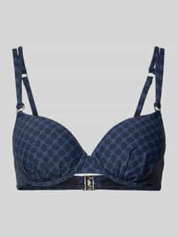Bikinitop met logomotief model 'Cortina Beach'