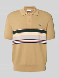 Lacoste Regular fit poloshirt van katoenmix