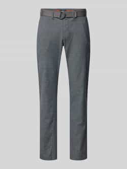 MCNEAL Slim fit broek met riem