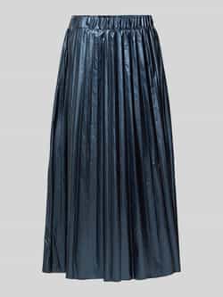 Smith and Soul Midirok in metallic look met plissévouwen