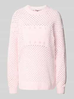 Tommy Jeans Relaxed fit gebreide pullover van ajourtricot