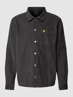 Lyle & Scott Overhemdjack met labeldetail