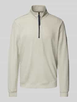 Lerros Sweatshirt met labelpatch model 'SELANIK'