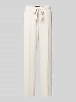 Comma Stoffen broek met achterzakken