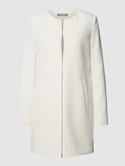 Christian Berg Woman Selection Lange blazer met steekzakken in effen design