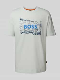 Boss Orange T-shirt met labelprint