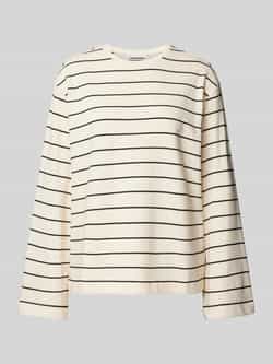 ARMEDANGELS Shirt met lange mouwen en geribde ronde hals model 'MARYNAA'