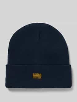 G-Star Raw Beanie met labelpatch model 'Effo'