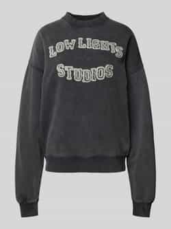 Low Lights Studios Oversized sweatshirt met labelstitching