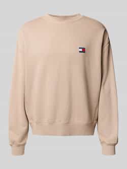 Tommy Jeans Regular fit sweatshirt van puur katoen