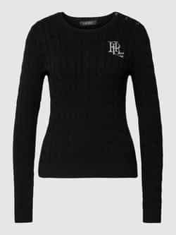 Lauren Ralph Lauren Gebreide pullover met kabelpatroon