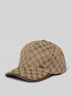 JOOP! Collection Baseballpet met all-over motief en labelapplicatie