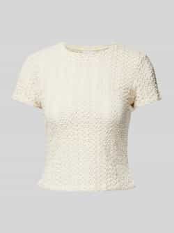 Jake*s Collection Blouseshirt met gaatjesmotief