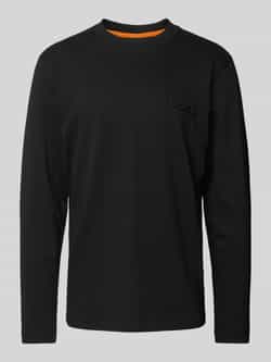 Boss Orange Shirt met lange mouwen en labeldetail
