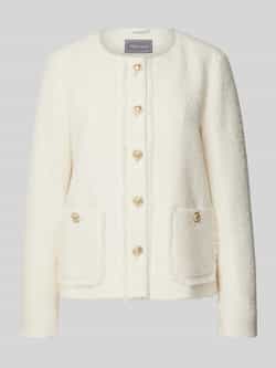 WHITE LABEL Blazer met ronde hals
