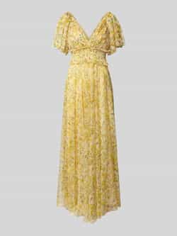 Lace & Beads Avondjurk met smokdetails