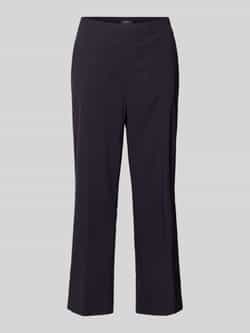 STEHMANN Flared stoffen broek met verkorte pasvorm model 'FENJA'
