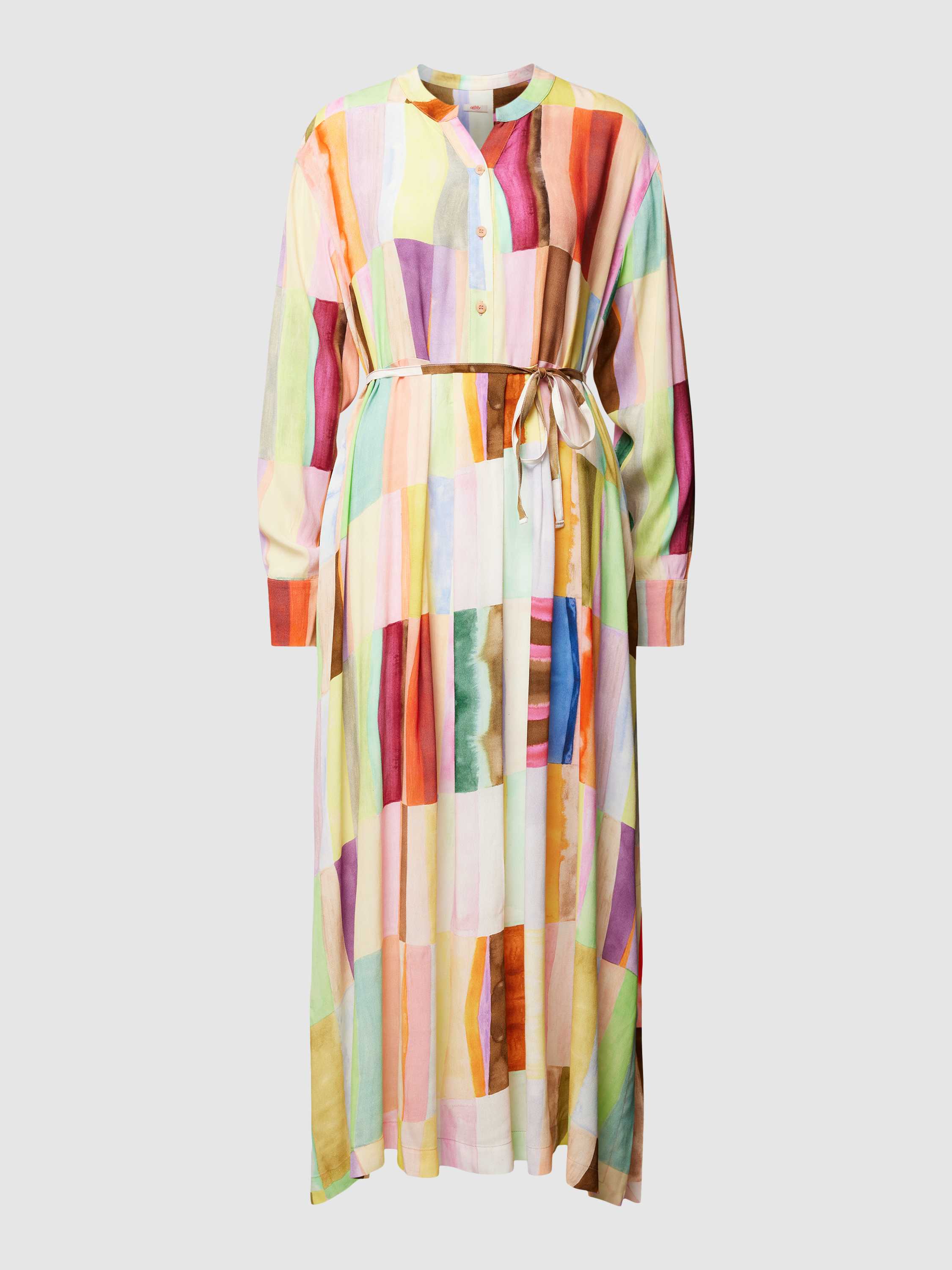 Oilily Midi-jurk met strikceintuur model 'DATOLITE'