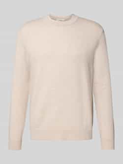 Selected Homme Regular fit gebreide pullover van zuivere merinowol model 'TRAY'