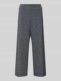 Opus Stoffen broek met verkorte pasvorm model 'Misha'