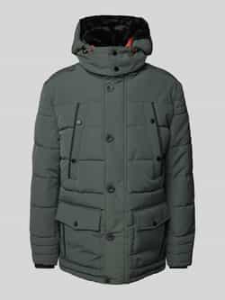 MCNEAL Gewatteerd jack met labeldetail