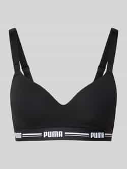 Puma Bralette met logo in band
