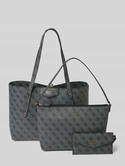 Guess Tote bag met all-over logomotief model 'BRENTON'
