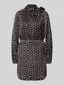 RINASCIMENTO Cocktailjurk met opstaande kraag