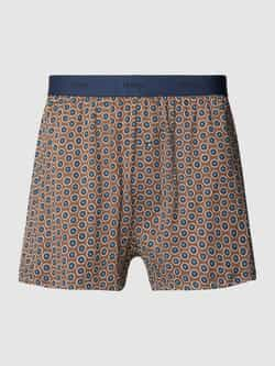 Mey Boxershort met all-over motief model 'ELEMENTS'