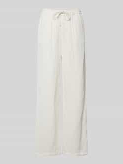 Only Regular fit broek met wijde pijpen model 'THYRA'