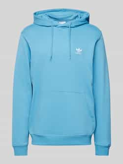 Adidas Originals Trefoil Essentials Hoodie Light Blue- Heren Light Blue