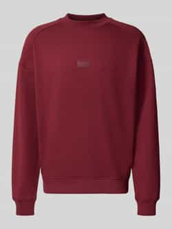 HUGO Regular fit sweatshirt van puur katoen model 'DELASTCREW'