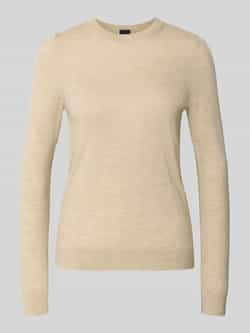 Boss Regular fit gebreide pullover van pure scheerwol model 'FERPINA'