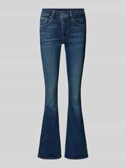 G-Star RAW 3301 Flare Jeans Donkerblauw Dames