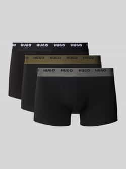 HUGO Regular fit boxershort in een set van 3 stuks