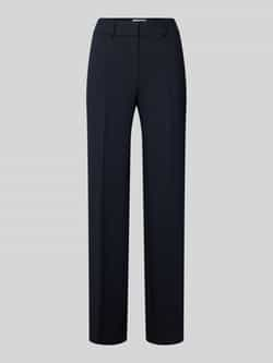 Selected Femme Wide leg stoffen broek met riemlussen model 'RITA'