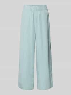 Marc O'Polo DENIM Wide leg stoffen broek met verkort model