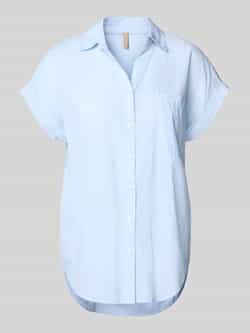Soyaconcept Regular fit overhemdblouse en kapmouwen model 'DINAH'