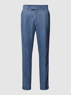 MCNEAL Regular fit stoffen broek met pied-de-poule