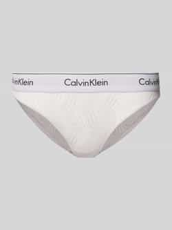 Calvin Klein Underwear Slip met label in band model 'MODERN LACE'