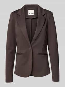 Ichi Slim fit blazer met paspelzakken model 'KATE'