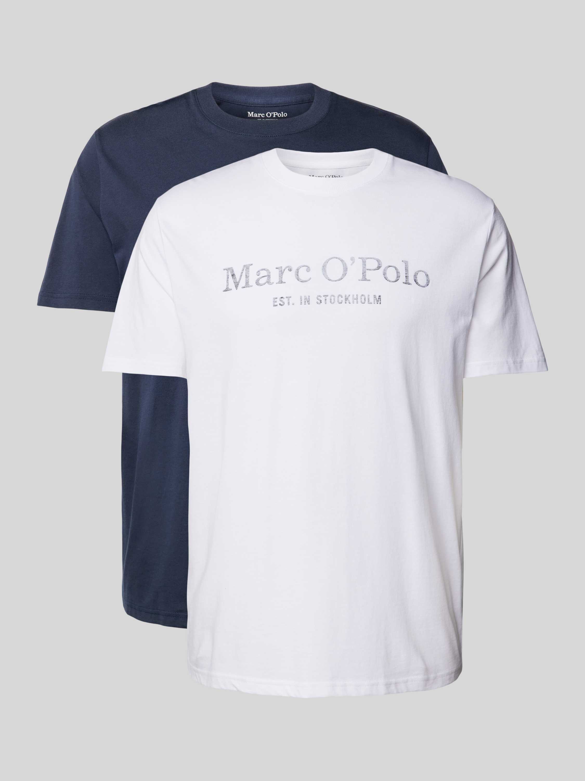 Marc O'Polo T-shirt met labelopschrift