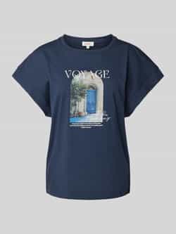 S.Oliver RED LABEL T-shirt met motief- en statementprint