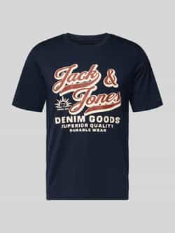 jack & jones T-shirt met labelprint