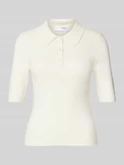 SELECTED FEMME Dames Tops & T-shirts Slfhelen 2 4 Knit Collar Gebroken Wit