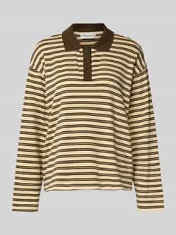 LOLLYS LAUNDRY Regular fit poloshirt met korte knoopsluiting model 'Moby'