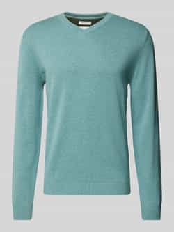 Tom Tailor Regular fit gebreide pullover met V-hals